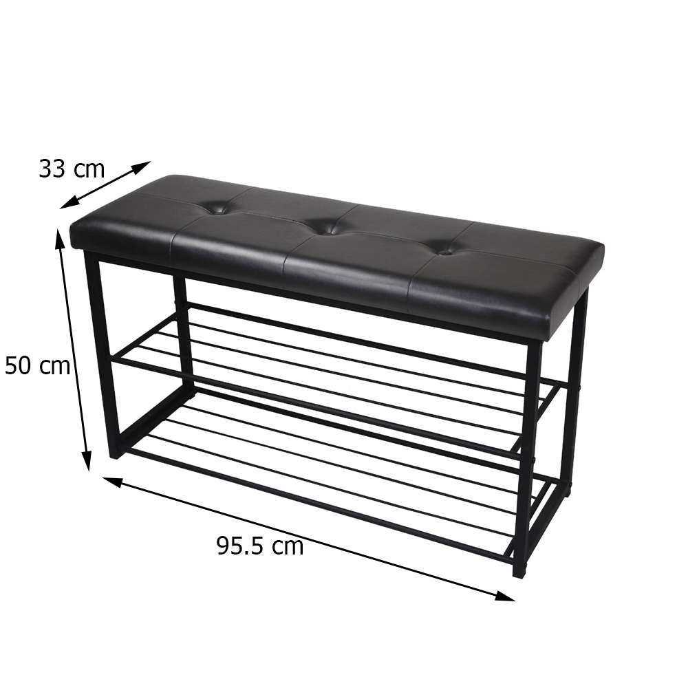 Shoe Rack with Seat | Shoe Rack Bench - Image 3