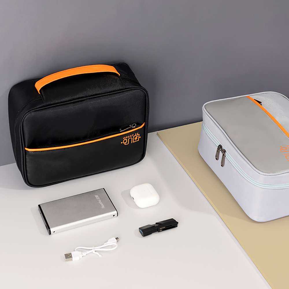 Electronic Gadgets Travel Organiser | Charger Powerbank Data cable Organiser Bag - Image 5