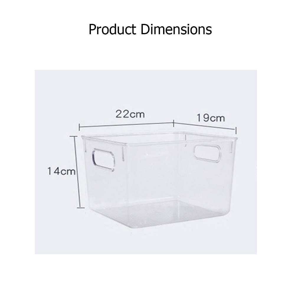 Multi-purpose Transparent Storage Bin - Image 4